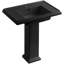 Tresham Fireclay Pedestal Bathroom Sink-2091903154-2100164955-2125959295