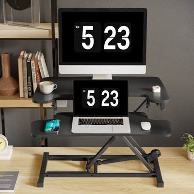 Desk Converter with Removable Keyboard Tray
