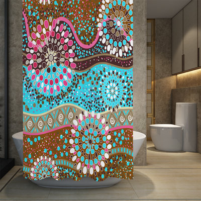 Rideau de douche simple