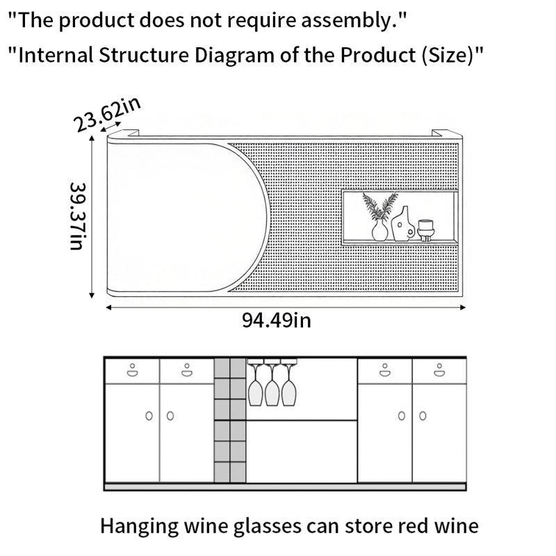 Classic Rosso élégant - Conception polyvalente pour les bars commerciaux, les cafés et les espaces de loisirs