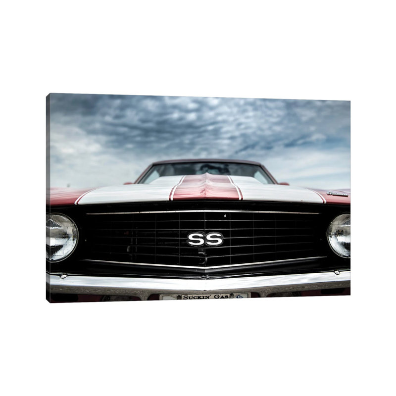 Camaro rouge SS SSRV284, H 12 po x l 18 po x 1,5 po