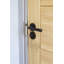 Hammered Newbury Lever on Rose Set (Plain)-56210015