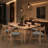 Solid Wood Upholstered Dining Set-1145230365-1267430020