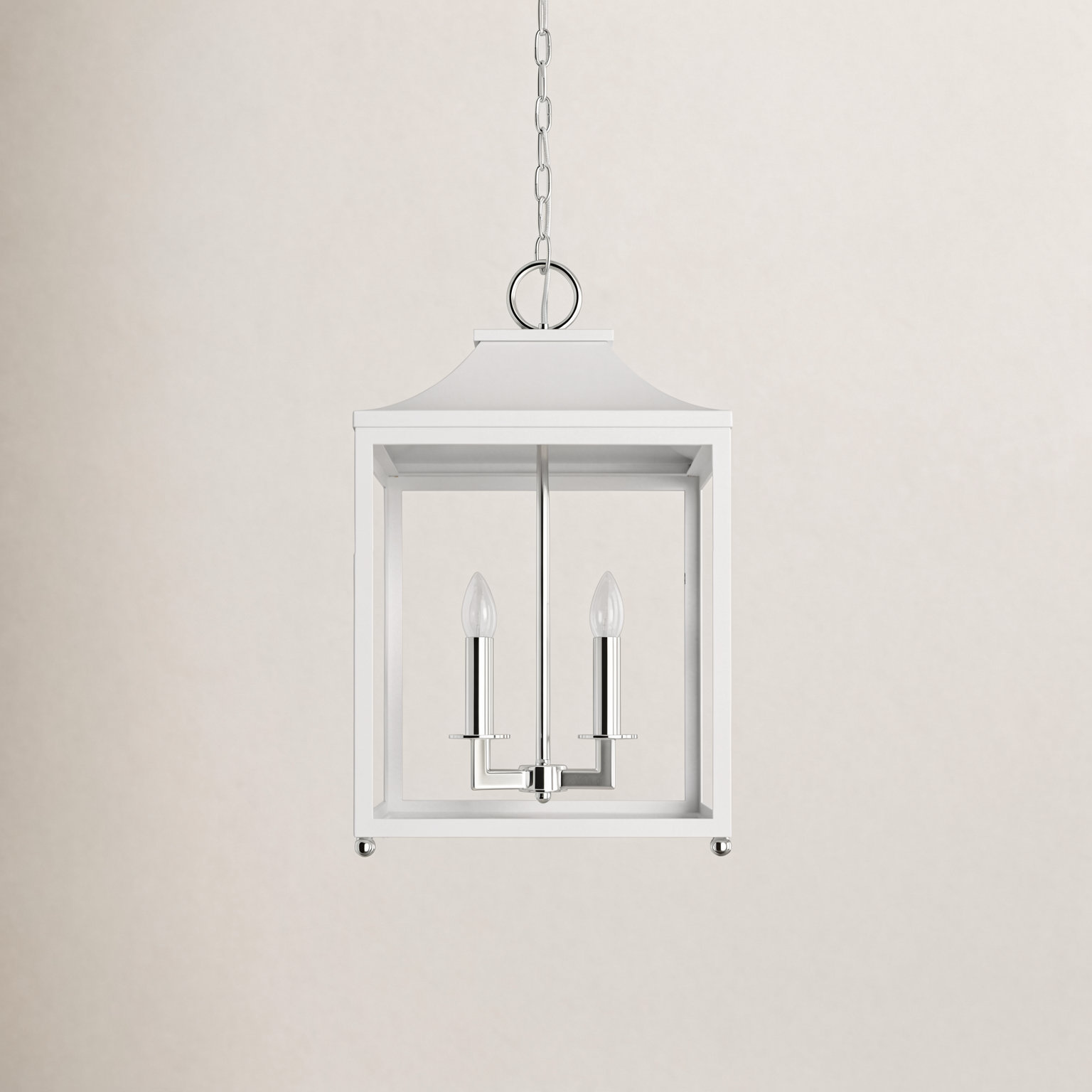 Douro Chandelier, White, 3