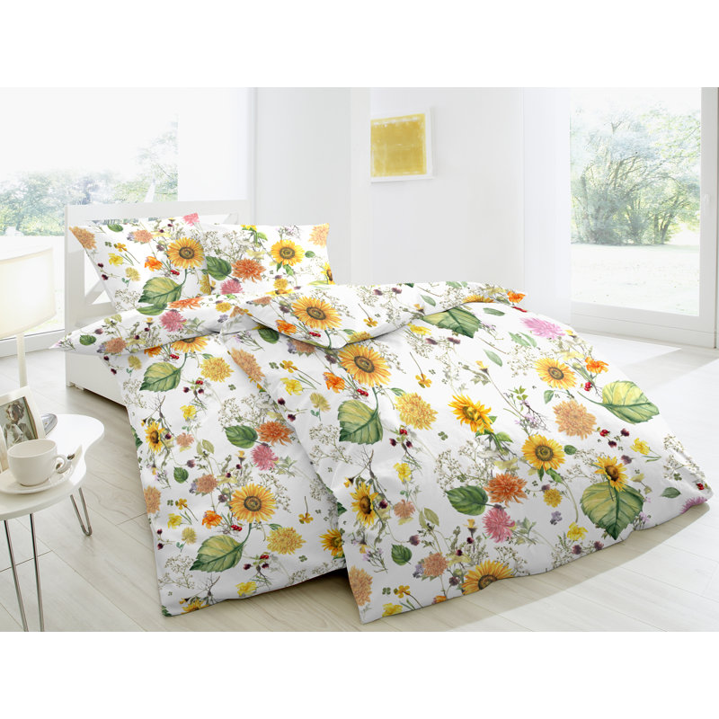 Dygert 144 TC Duvet Cover Set, 155 x 220cm Duvet Cover Set + 1 pillowcase 80 x 80