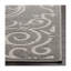 Tapis gris et gris clair à motif géométrique pour l'intérieur et l'extérieur Prussia-18968193