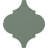 Mythology 6" Ceramic Arabesque Wall Tile (90 PC per Carton) (10.80 SQFT per Carton)-96128260