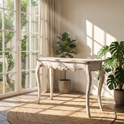 Table console Slimline 46,1 po L x 16,5 po P x 29,9 po H en sapin et MDF