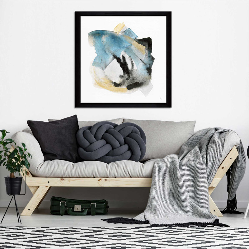 « artesian spring iv », reproduction de peinture à l’acrylique encadrée, H 27,5 po x l 27,5 po x P 0,75 po