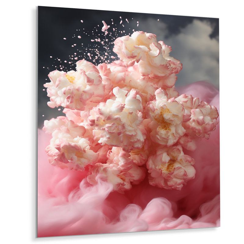 Écran rose rose Popcorn Elegance II - Popcorn, H 32 po x l 16 po x P 1 po