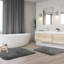 Ensemble de 2 tapis de salle de bain Kriner Luxury-302912321