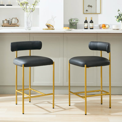 Ensemble de 2 tabourets de bar Maddox