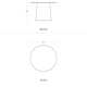 Circula End Table