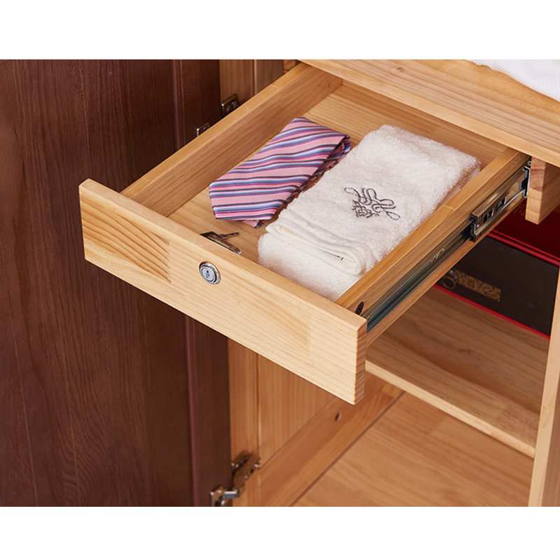 Chinese style simple luxury bedroom wardrobe