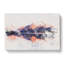 Mountain Sunshine in Canada Watercolour - Wrapped Canvas-56662646