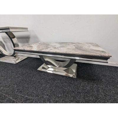 Chantiel Pedestal Coffee Table