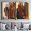 Toile encadrée de qualité supérieure Loft Pastel V - prête à être accrochée-1994706527-1994706524