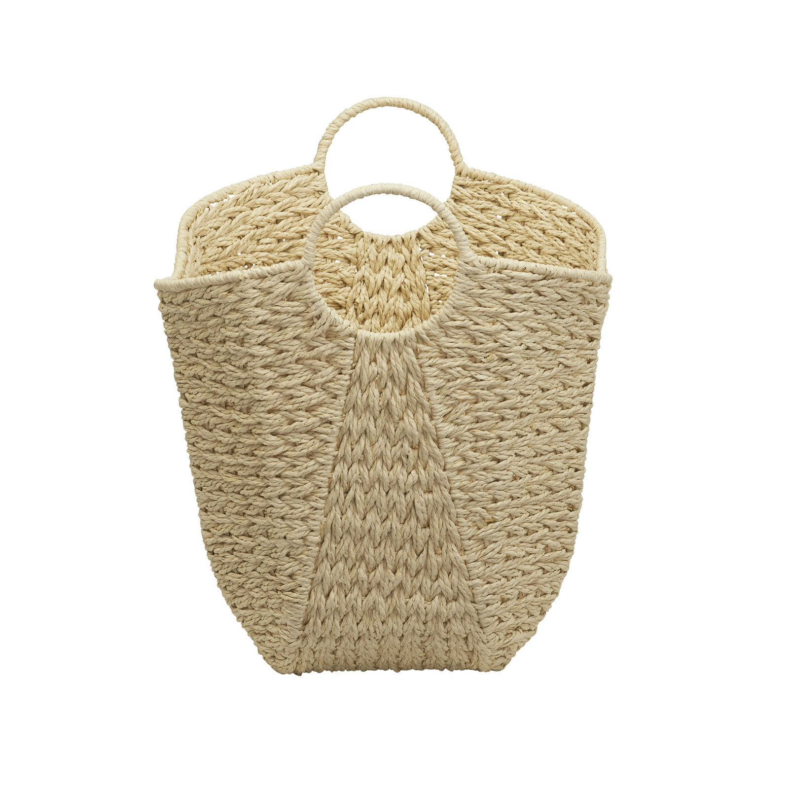 Jute Basket, Cream
