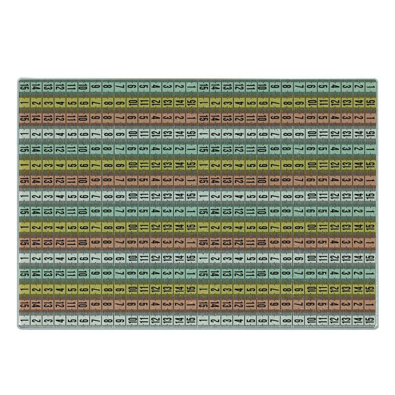 Multicolore planche à découper Ambesonne