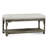 Summer Retreat Wicker Shelf Storage Bench-71425198-71425234