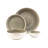 Sango Resona 16-Piece Stoneware Dinnerware Set - Service For 4, Plate And Bowl Set-71993953