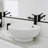 Karran Valera 17 In. Vitreous China Round Vessel Bathroom Sink With Overflow Drain