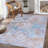 Yellow 9X12 Washable Area Rug - Low-Pile, Non-Slip, Non-Shedding, Foldable, Fabulous For Living Room, Bedroom, Kitchen, Pet & Use Yellow, Stunning-1804850289