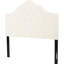 Tête de lit - Hauteur réglable et style intemporel pour un tissu de chambre à coucher classique compatible avec tous les lits