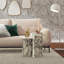 Table de bout abstraite de 24 po Brielle-88413941