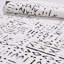 Tapis en polyester blanc Neva facile à nettoyer-1098289650