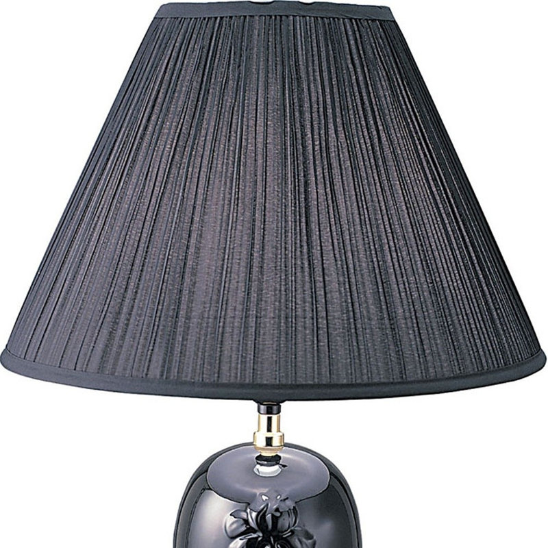 Lampe de table 26 "Ethelyne, Noir