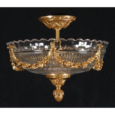 Degnan Semi Flush Mount