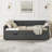 Daybed With Drawers Upholstered Tufted Sofa Bed, With Button On Back And Copper Nail On Waved Shape Arms(81.5"X4"X30.5")-1219136336-1219136338