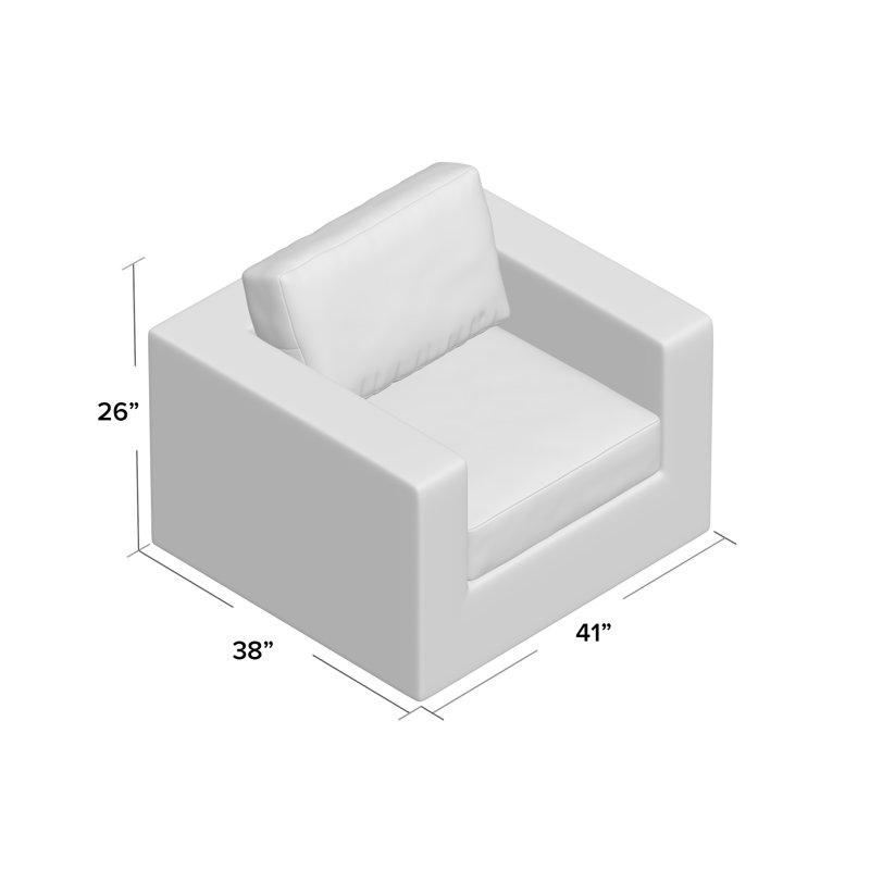 Chaise de patio pivotante avec coussins Montecito, Denver Scarlett Sunbrella®