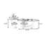 Ensemble de tables basses rondes en bois massif blanc-129186073-129186075