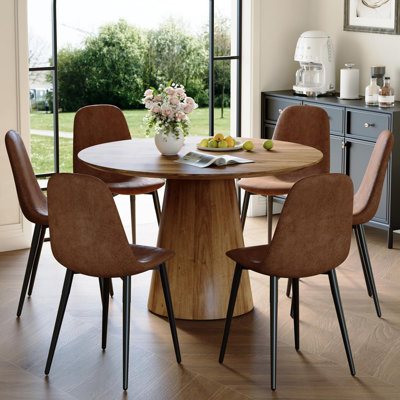 Ensemble de table ronde, L 45 po x l 45 po