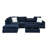 Ilish Upholstered L-Shaped Sectional Reversible-976916905