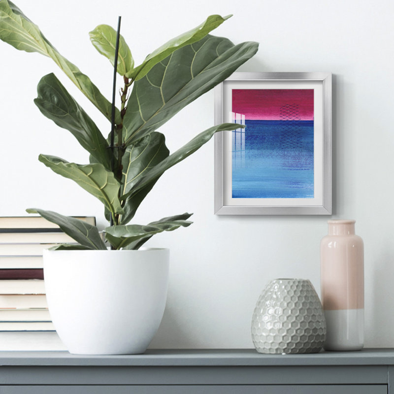 Gently Oppose I -Framed Print