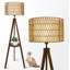 Lampe trépied Boho