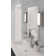 Saga 1" Glass and Marble Brick Joint Mosaic Wall Tile