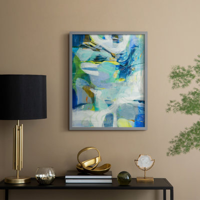 Low Tide Framed Print - Solid Wood