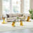 Glass Top Single Coffee Table-105784494