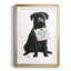 24_Amour et Labrador noir, reproduction encadrée de qualité supérieure - prête à être accrochée-744646319-744646318