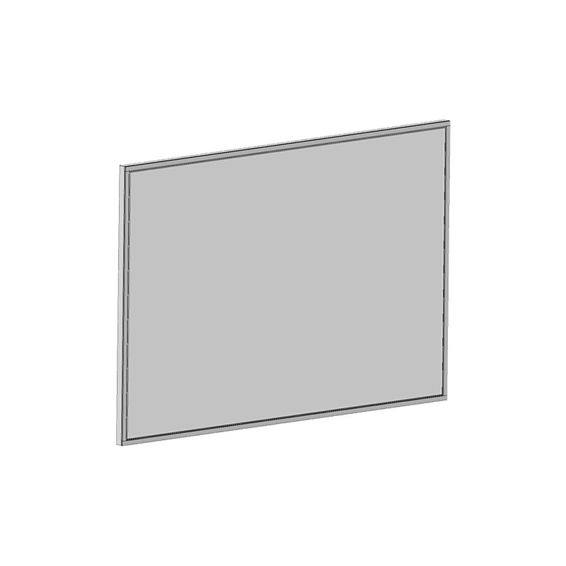 Favazza Glass Flat Wall Mirror