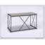 Console Jode en chêne rustique et finition antique, combinant des éléments modernes et classiques pour une décoration intérieure durable et élégante.
