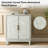 Hayter 30''W Distressed Finish Hidden Drawer Accent Cabinet (Set of 2)-101955768
