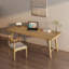 Bureaux rectangulaires en bois massif Burlywood-983022387
