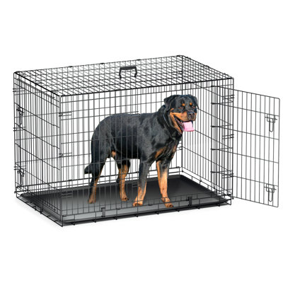 Cage pliante en métal pour chien