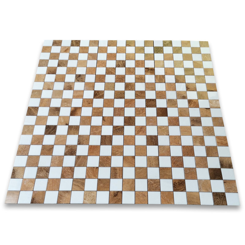 12" x 12" Marble Mosaic Wall & Floor Tile