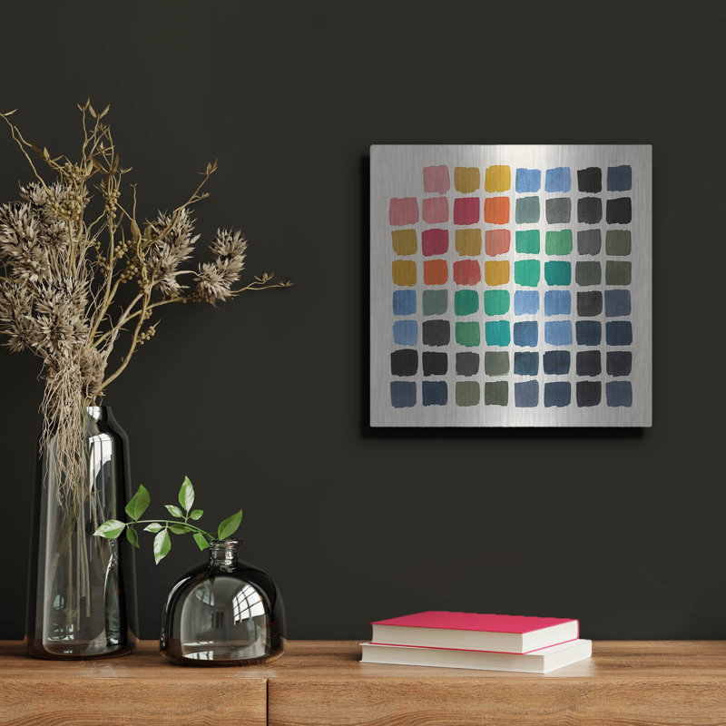12 po x 12 po Luxe Wall Art, H 12 po x l 12 po